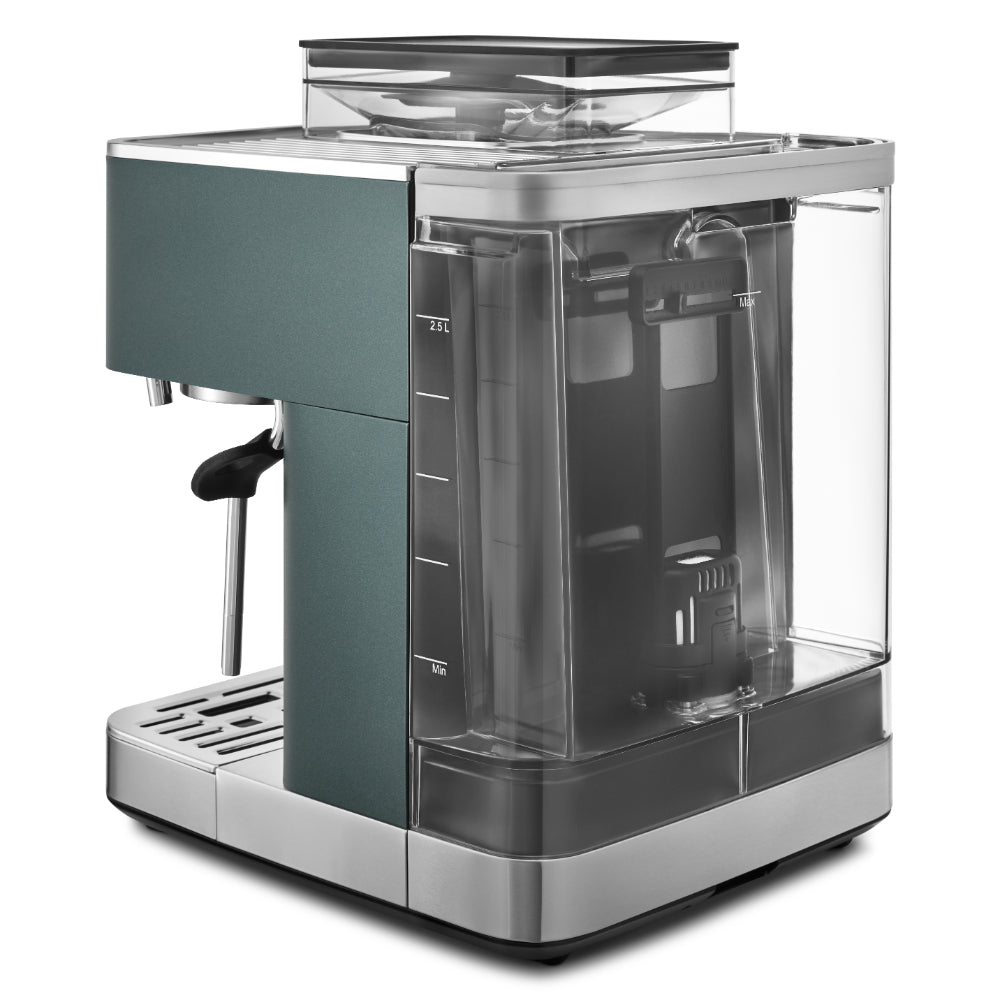 KitchenAid Semi Automatic Espresso Machine With Burr Grinder Juniper