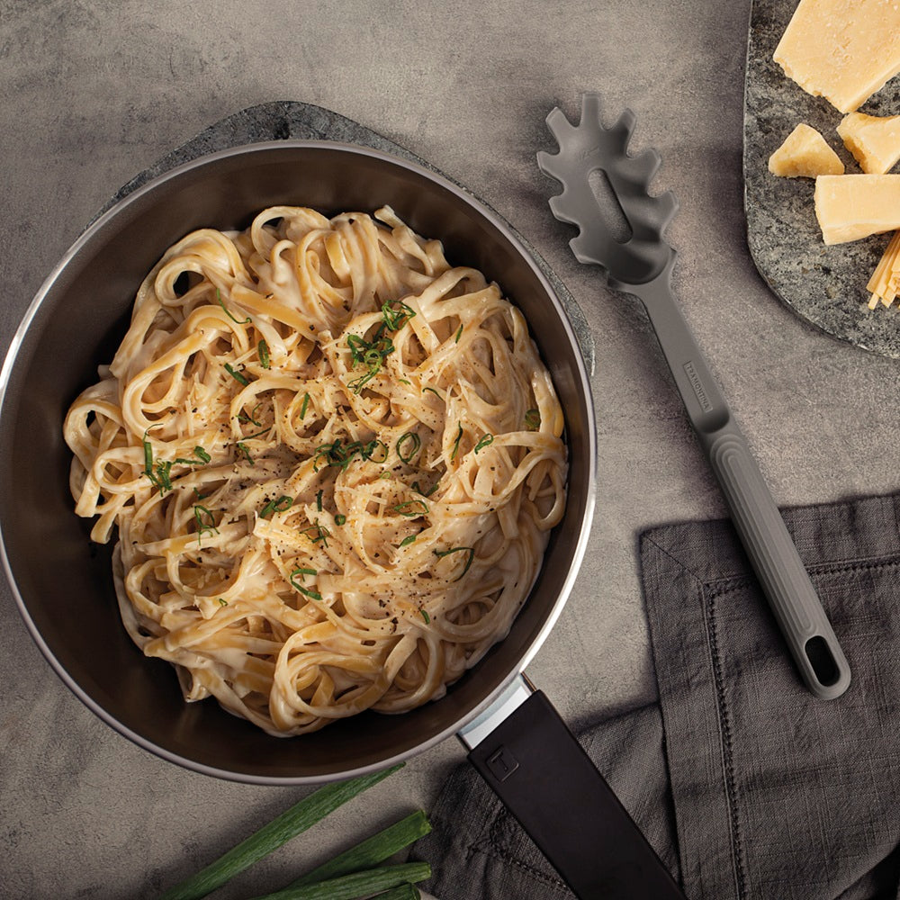 Tramontina Soffta Pasta Spoon Grey