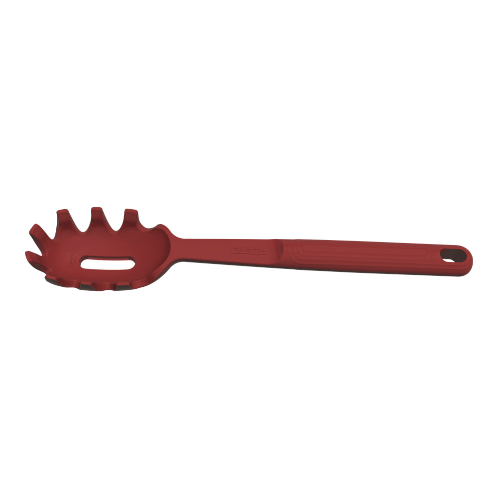 Tramontina Soffta Pasta Spoon Red