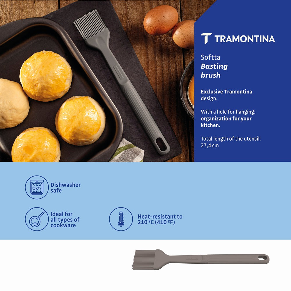 Tramontina Soffta Brush Grey