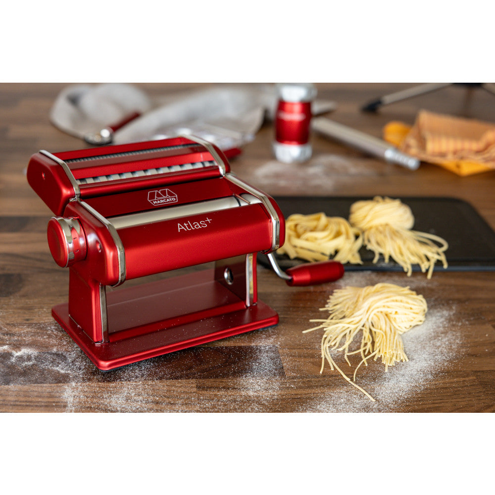 Marcato Atlas Plus Pasta Machine Red