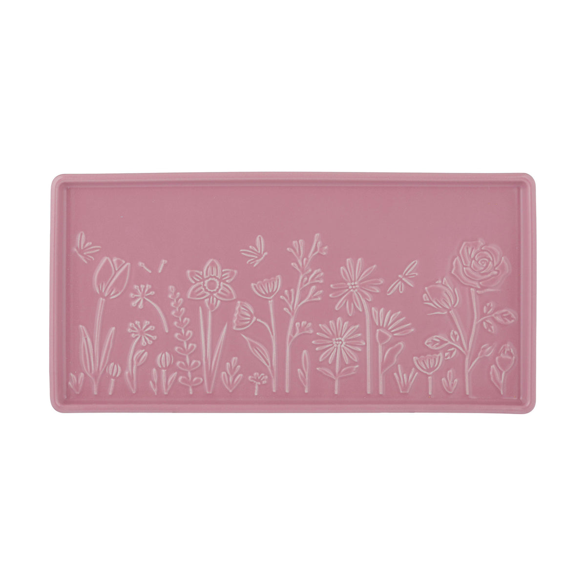 Mason Cash In The Meadow Pink Rectangle Platter