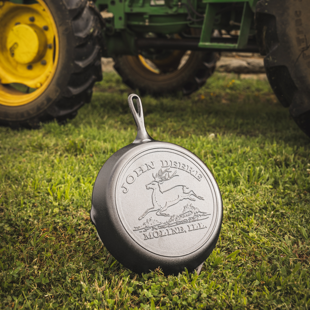 Lodge Cast Iron John Deere Hometown Skillet 12 Inch