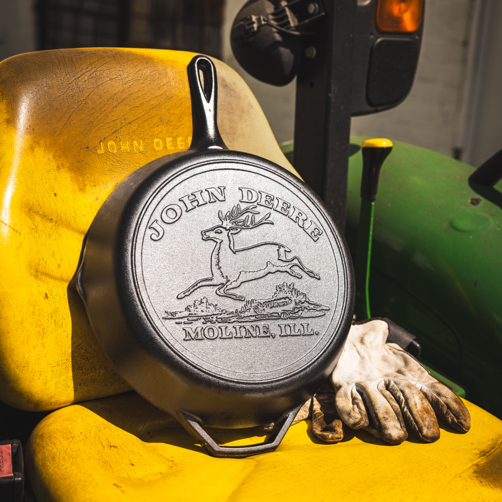 Lodge Cast Iron John Deere Hometown Skillet 12 Inch