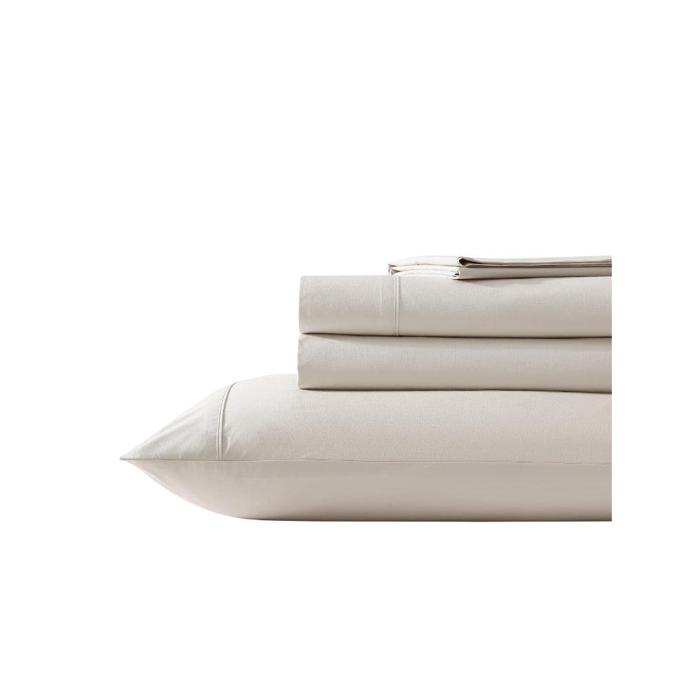 Private Collection 300 Thread Count Cotton Percale Sheet Set