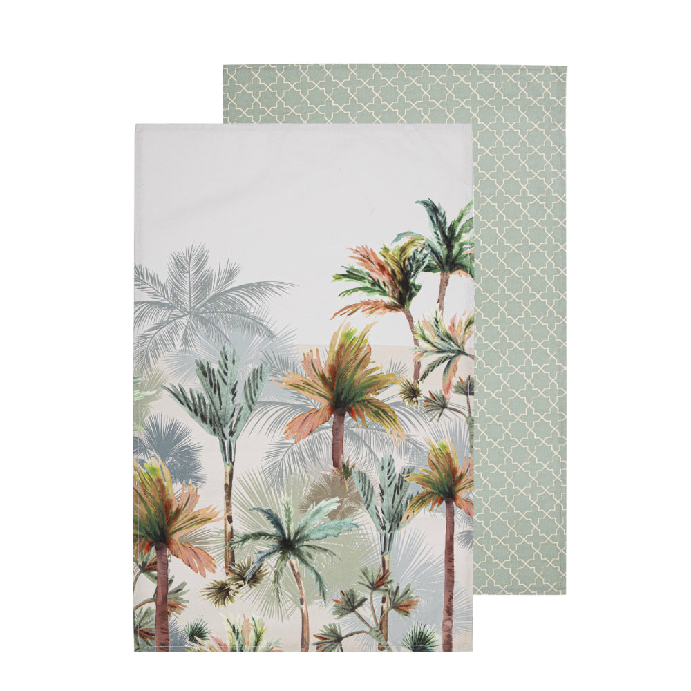 Ladelle Panama Set of 2 Kitchen Towels