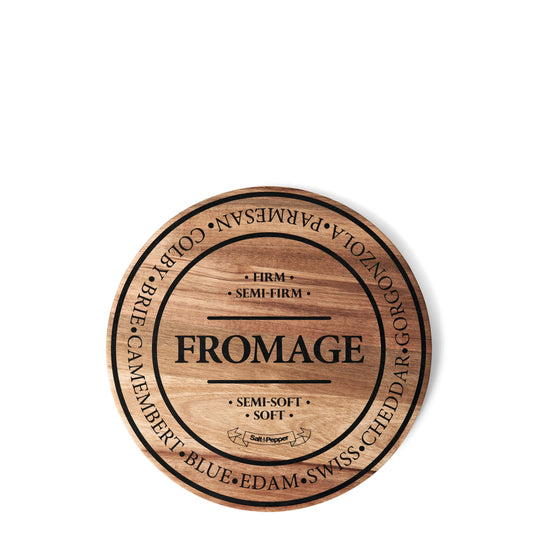 Salt & Pepper Fromage Round Cheese Board 28cm