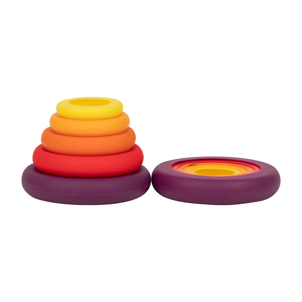 Food Huggers Reusable Food Savers Set of 5 Autumn Harvest