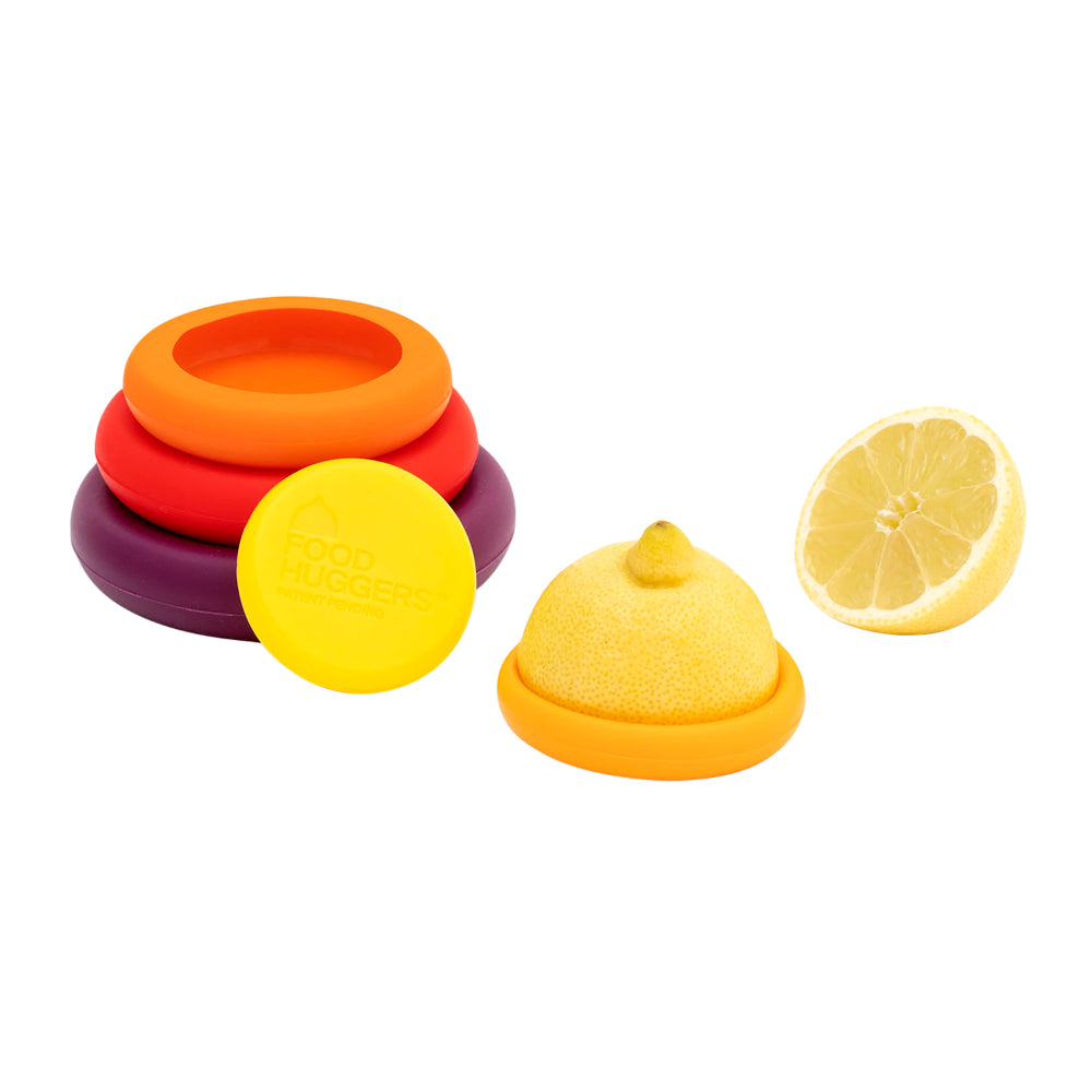 Food Huggers Reusable Food Savers Set of 5 Autumn Harvest