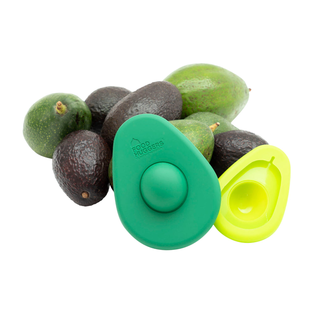 Food Huggers Avocado Hugger Set of 2 Fresh Green