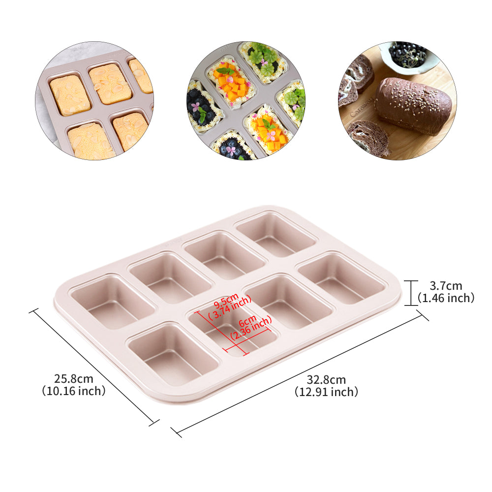 Chefmade 8 Cup Petite Loaf Pan