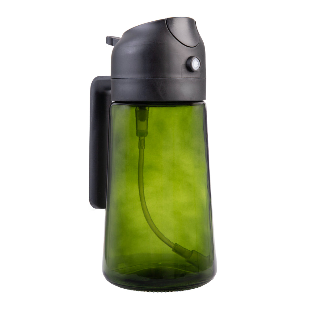 Appetito Dual Function Oil Sprayer & Pourer With Green Glass
