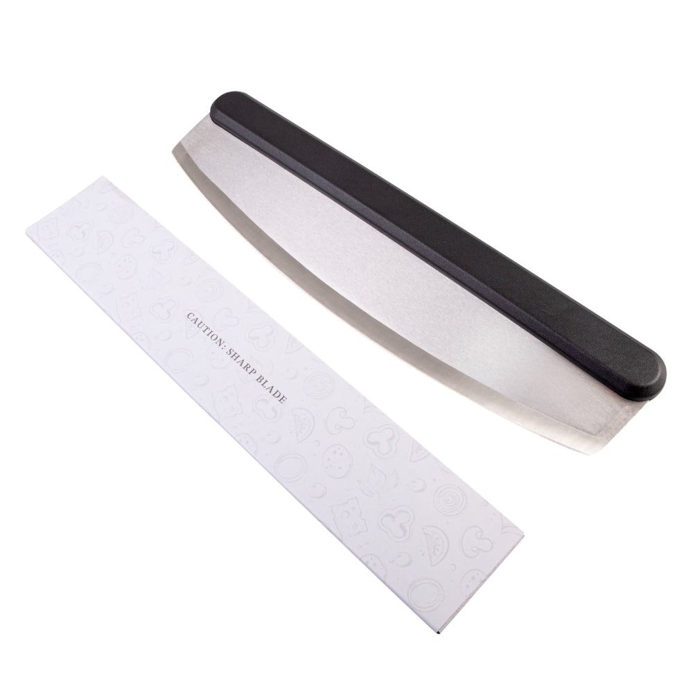 Al Dente Stainless Steel Pizza Slicer With Nylon Handle Grip 38cm