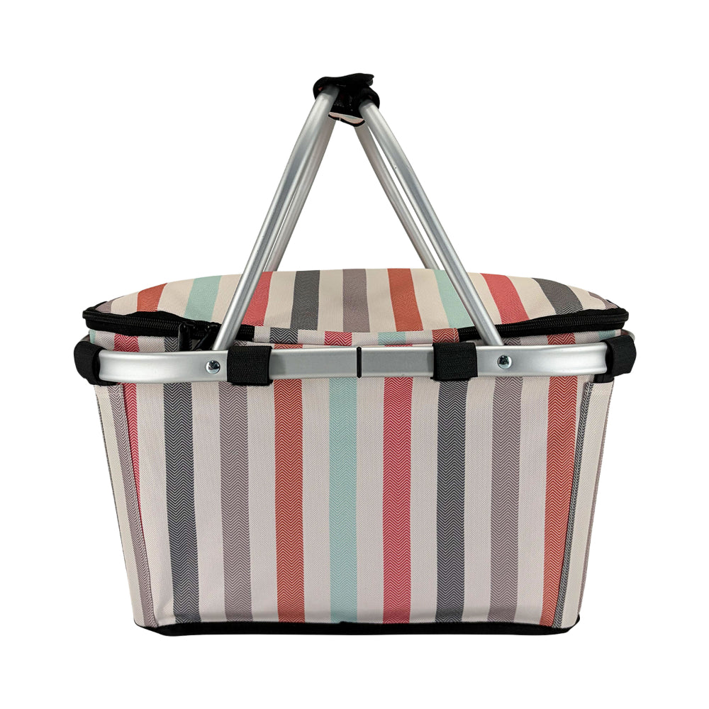 Sachi Insulated Carry Basket With Lid
