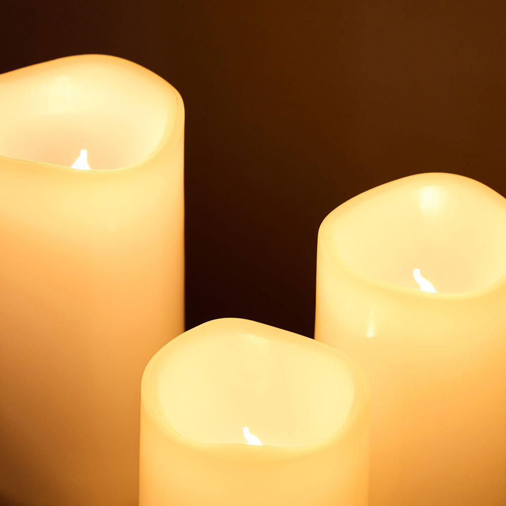 Rogue Elaris Set Of 3 Solar Candles