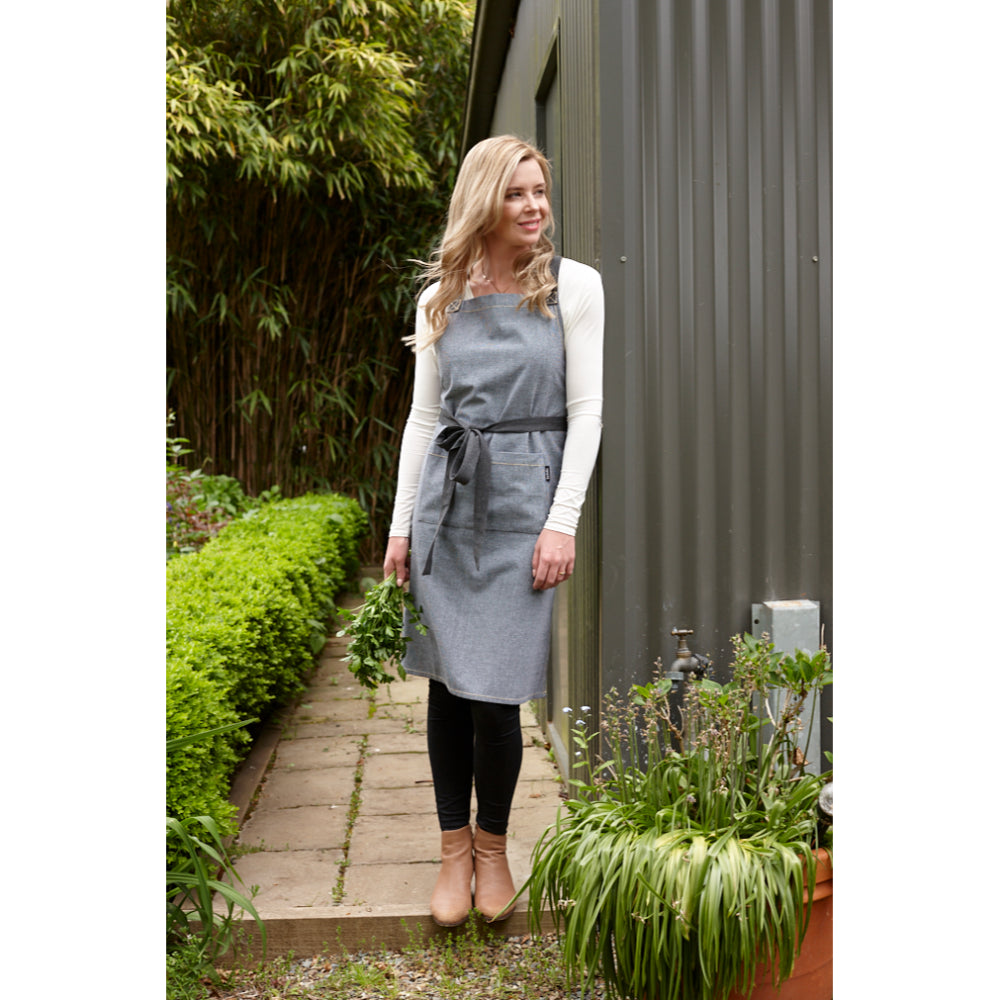 Ladelle Eco Recycled Charcoal Apron