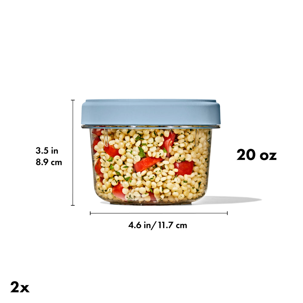 OXO Twist and Stack Container 2 Pack 592ml