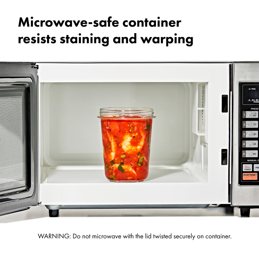 OXO Twist and Stack Container 2 Pack 1.2L
