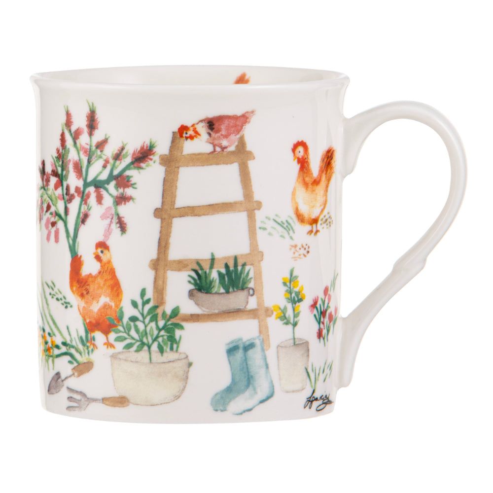 Ashdene Garden Hens Mug