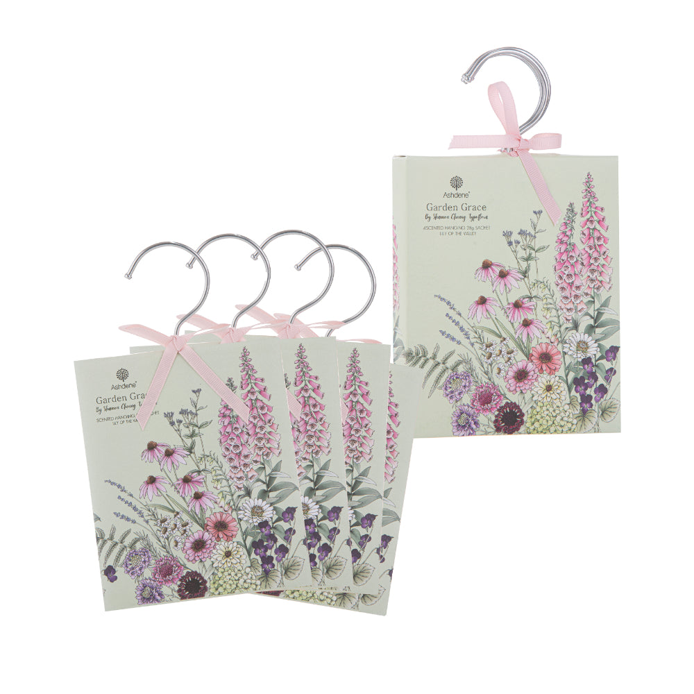 Ashdene Garden Grace Set of 4 Hang Sachets