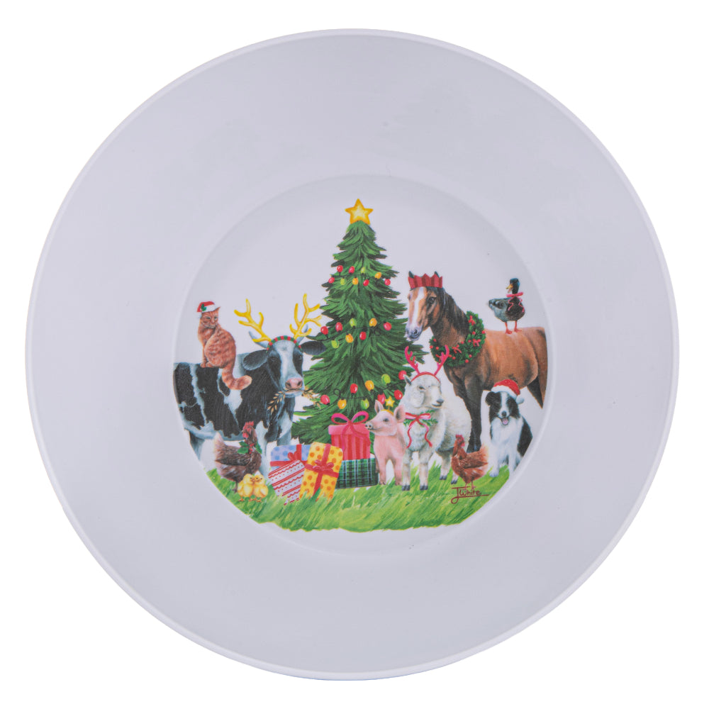 Ashdene Christmas At The Farm Serving Bowl