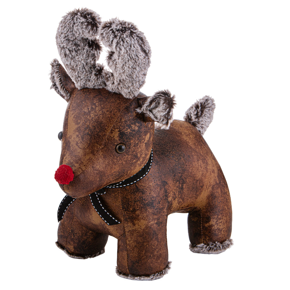 Ashdene Novelty Christmas Reindeer Door Stop