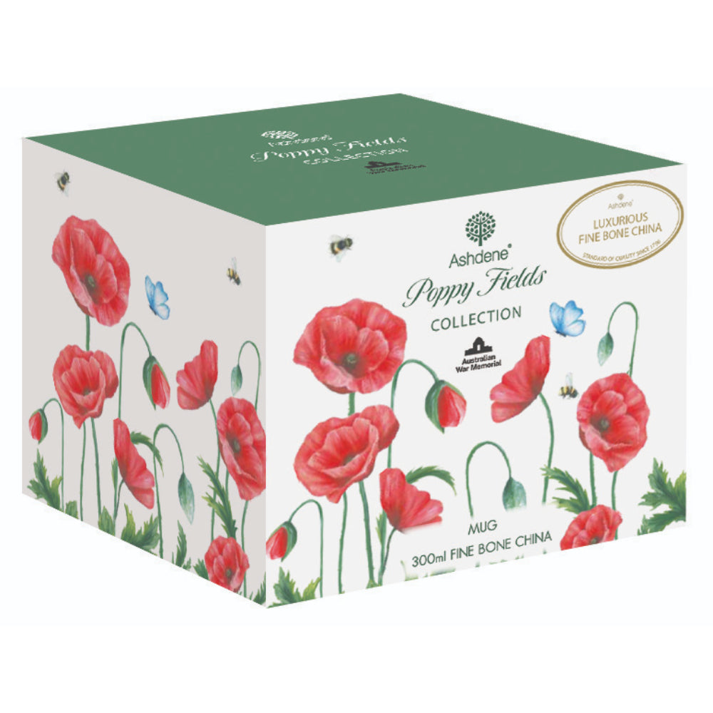 Ashdene Poppy Fields Wide Flare Mug