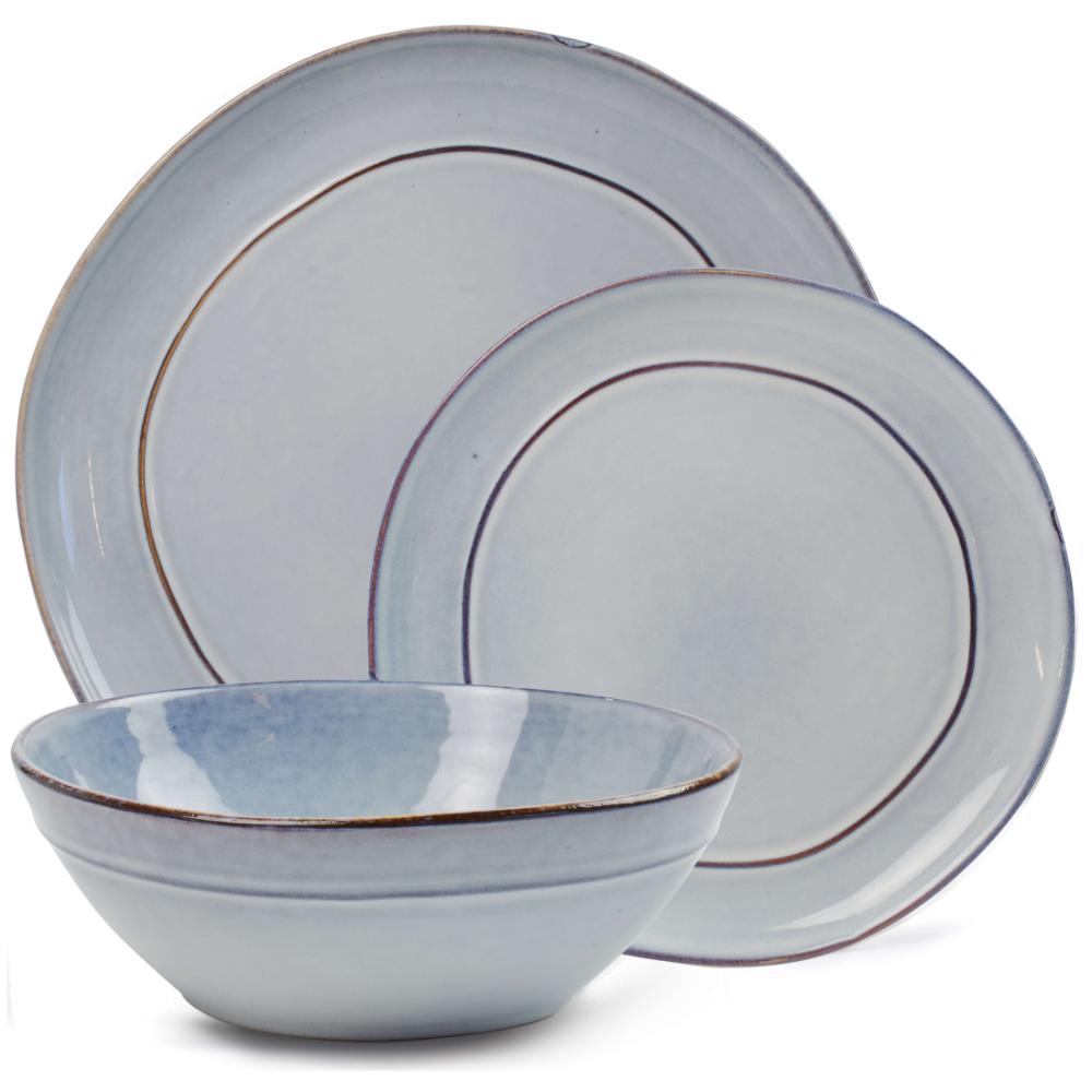 Salt & Pepper Lorenz 12 Piece Dinner Set