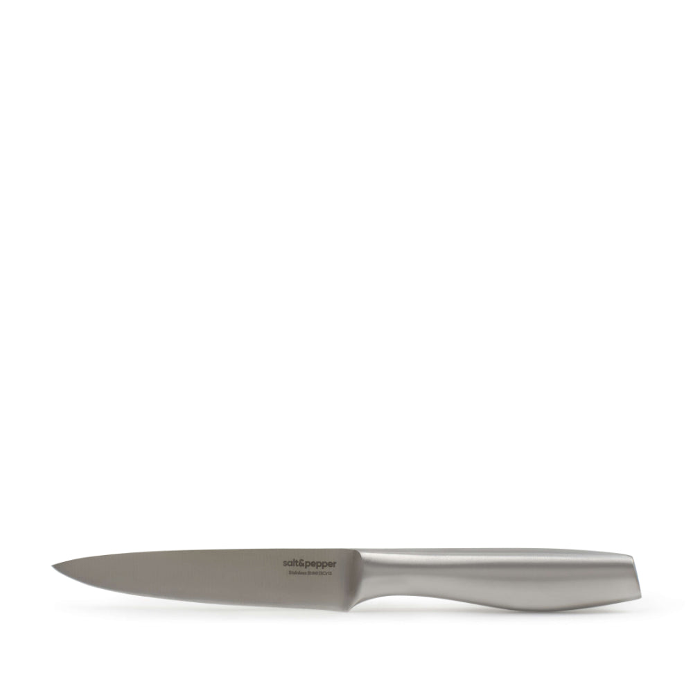 Salt & Pepper Chop Knife Block 7 Piece