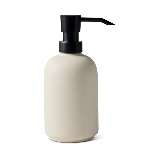 Salt & Pepper Hepburn Soap Dispenser White