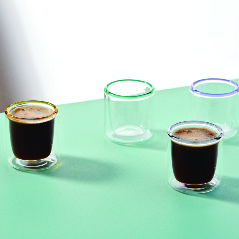 Salt & Pepper Brew Double Wall Espresso Glasses 115mL - Set of 4
