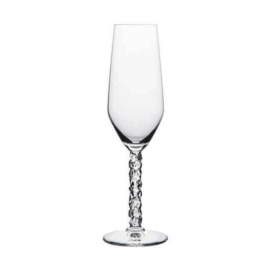 Orrefors Set Of 2 Carat Champagne Glasses 240ml