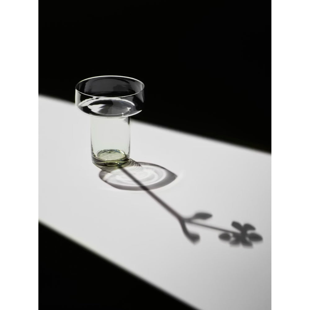 Orrefors Midsummer Birds Foot Trefoil Mini Vase 8.8cm