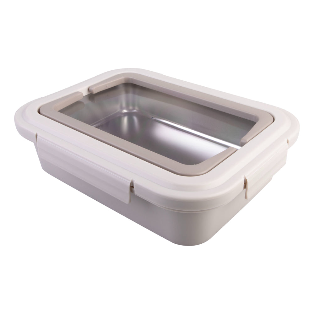 Alfresco Lane Chill & Carry Grazing Box 38 x 29 x 10cm  Mushroom Grey