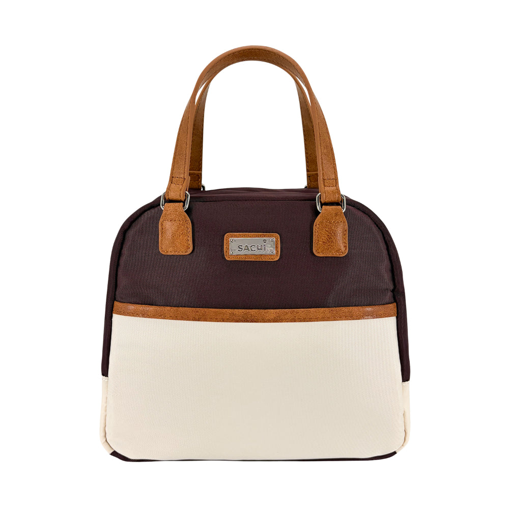 Sachi Style 237 Insulated Cali Lunch Bag Bordeaux Cream