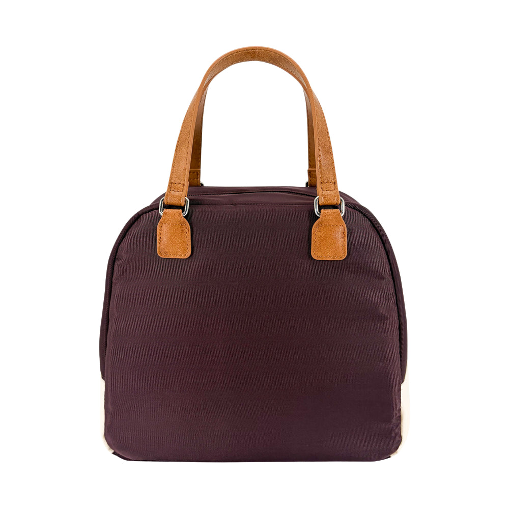 Sachi Style 237 Insulated Cali Lunch Bag Bordeaux Cream