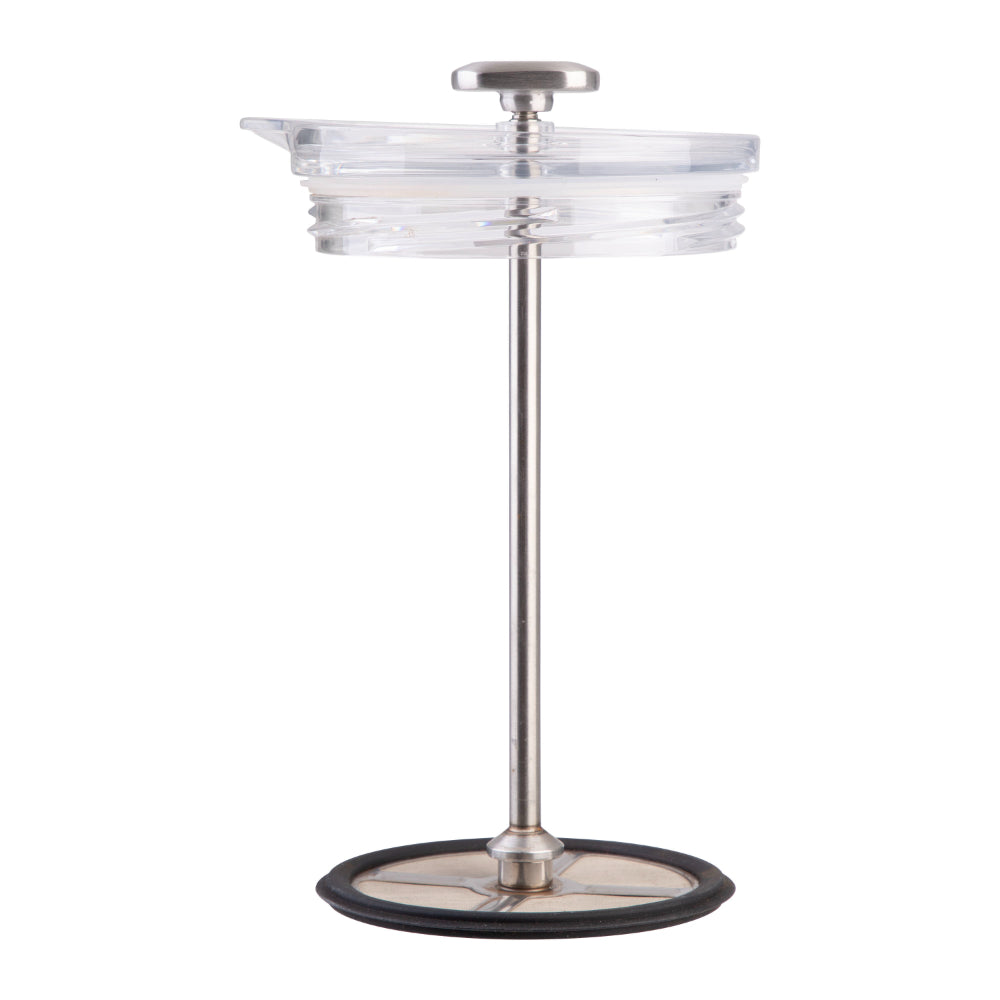 Oasis Stainless Steel Double Wall Insulated Coffee Press 8 Cup Alabaster