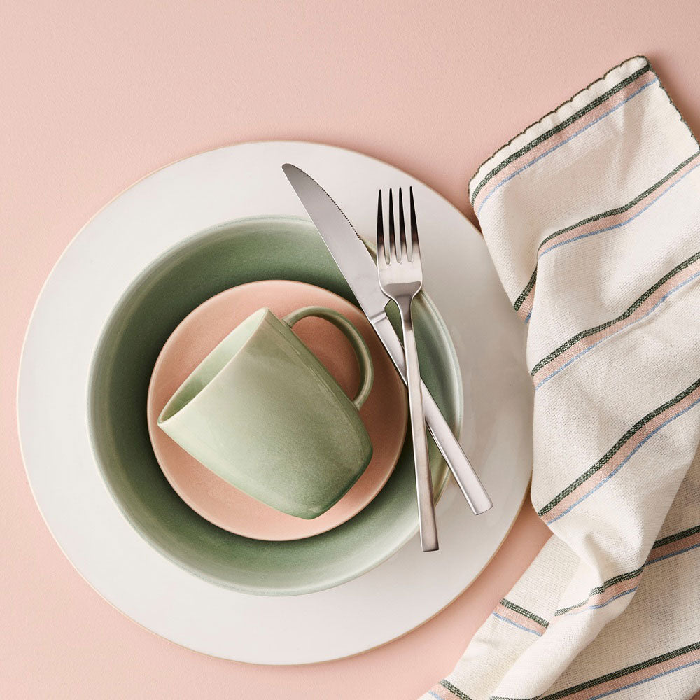 Salt & Pepper Taylor Stripe Napkin 45x45cm Set of 4