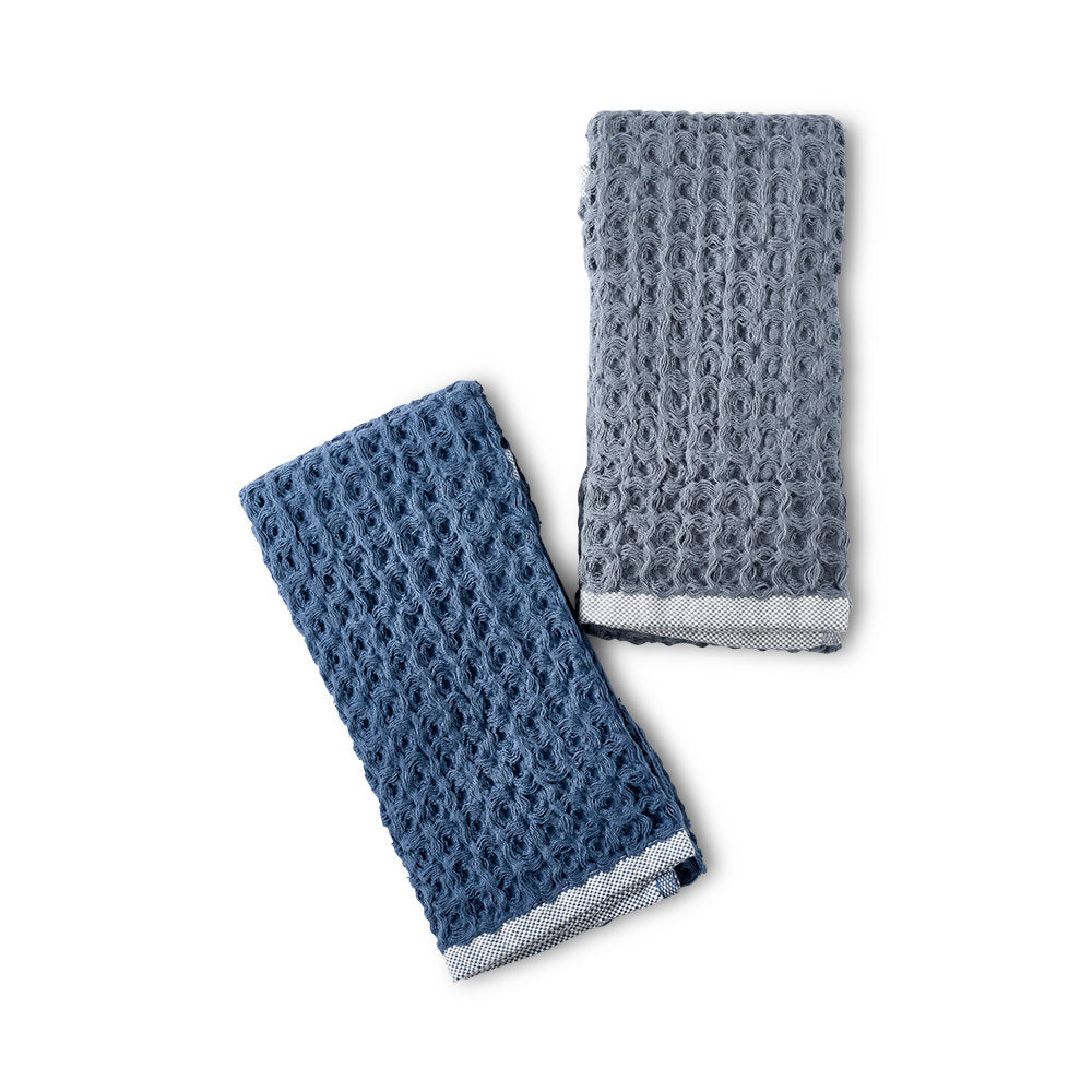 Salt & Pepper Waffle Tea Towel Set of 2