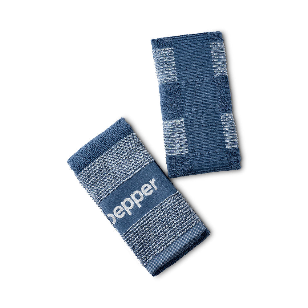 Salt & Pepper Logo Tea Towel Set of 2