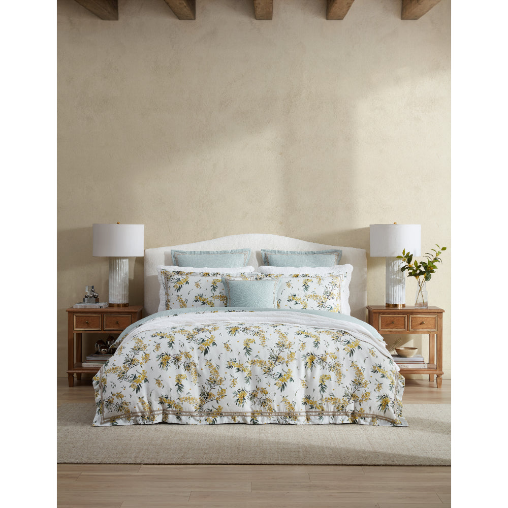 Private Collection Acacia Quilt Cover Set White