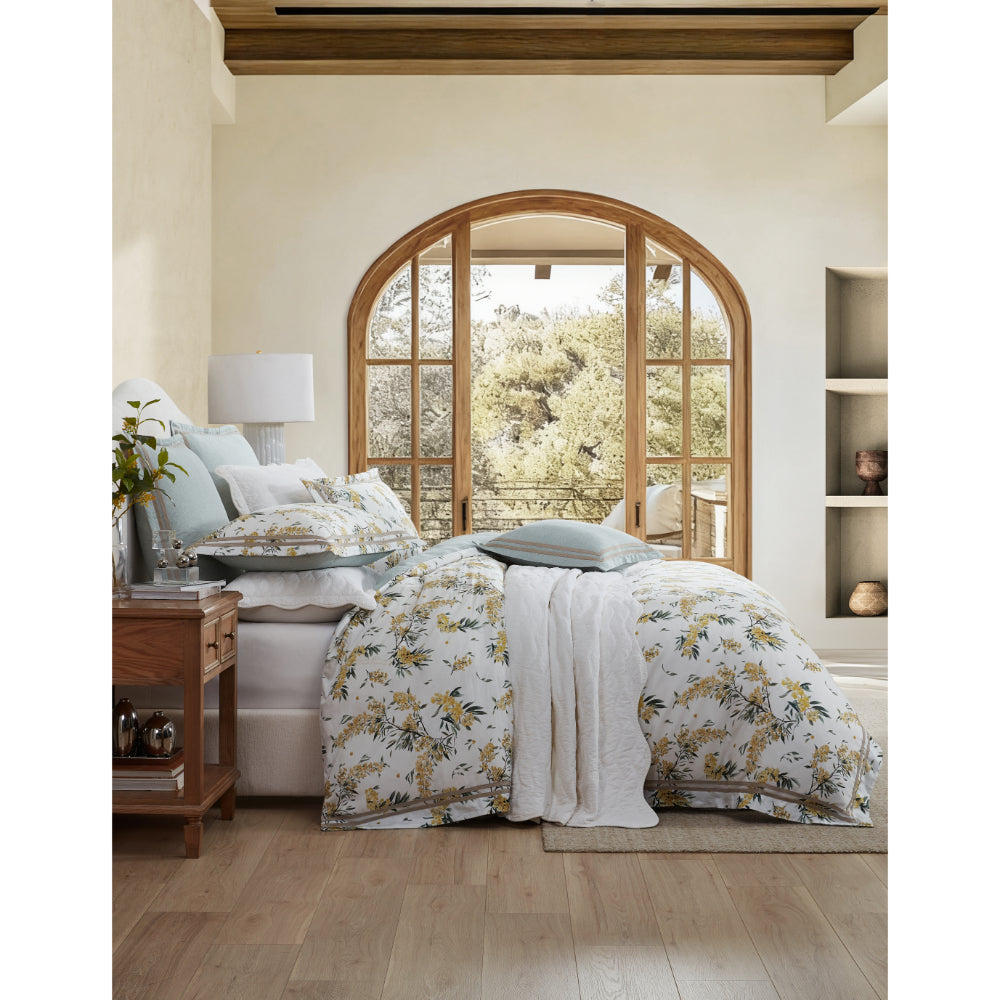 Private Collection Acacia Quilt Cover Set White