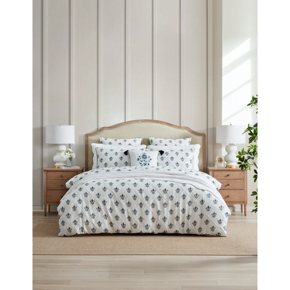 Private Collection Bellevue Quilt Cover Set White