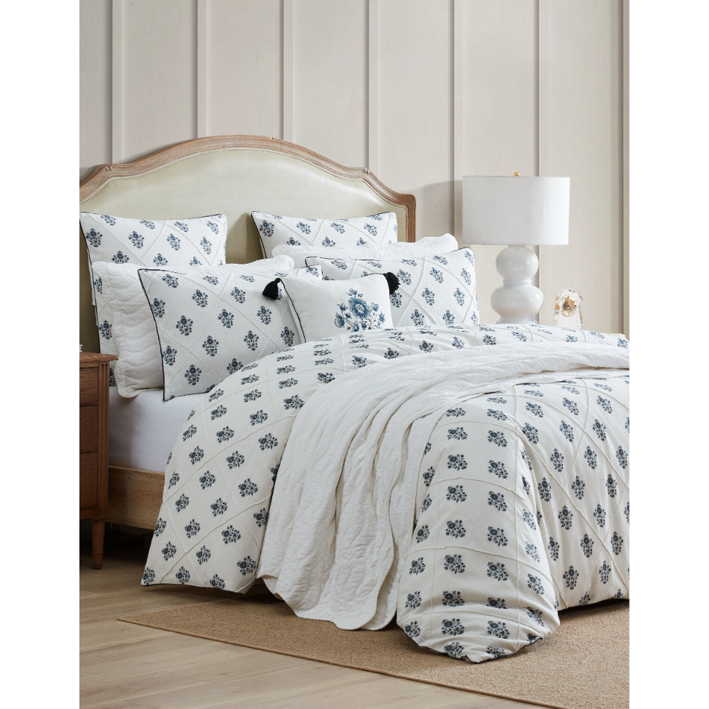 Private Collection Bellevue Quilt Cover Set White