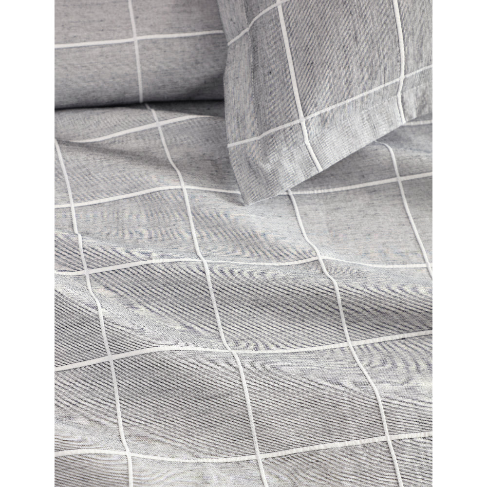 Private Collection Stratus Quilt Cover Set Charcoal