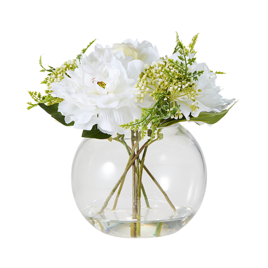 MyHouse Faux Water Dahlia 45cm