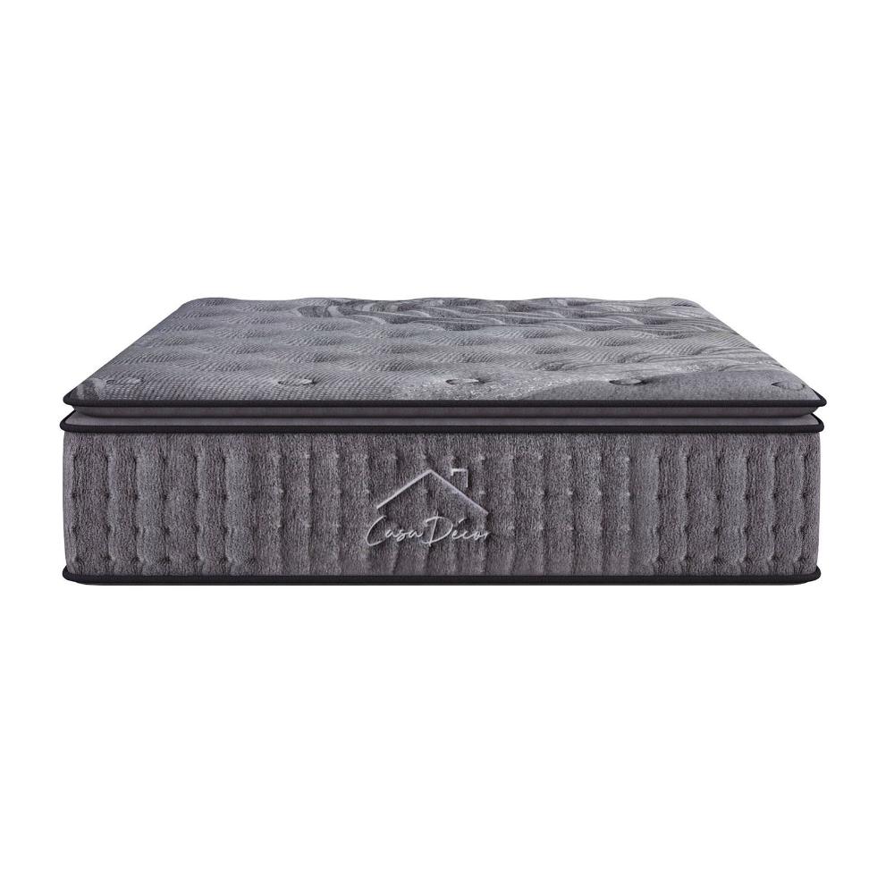 Casa Decor Pillowtop Bamboo Charcoal Pocket Spring  Mattress