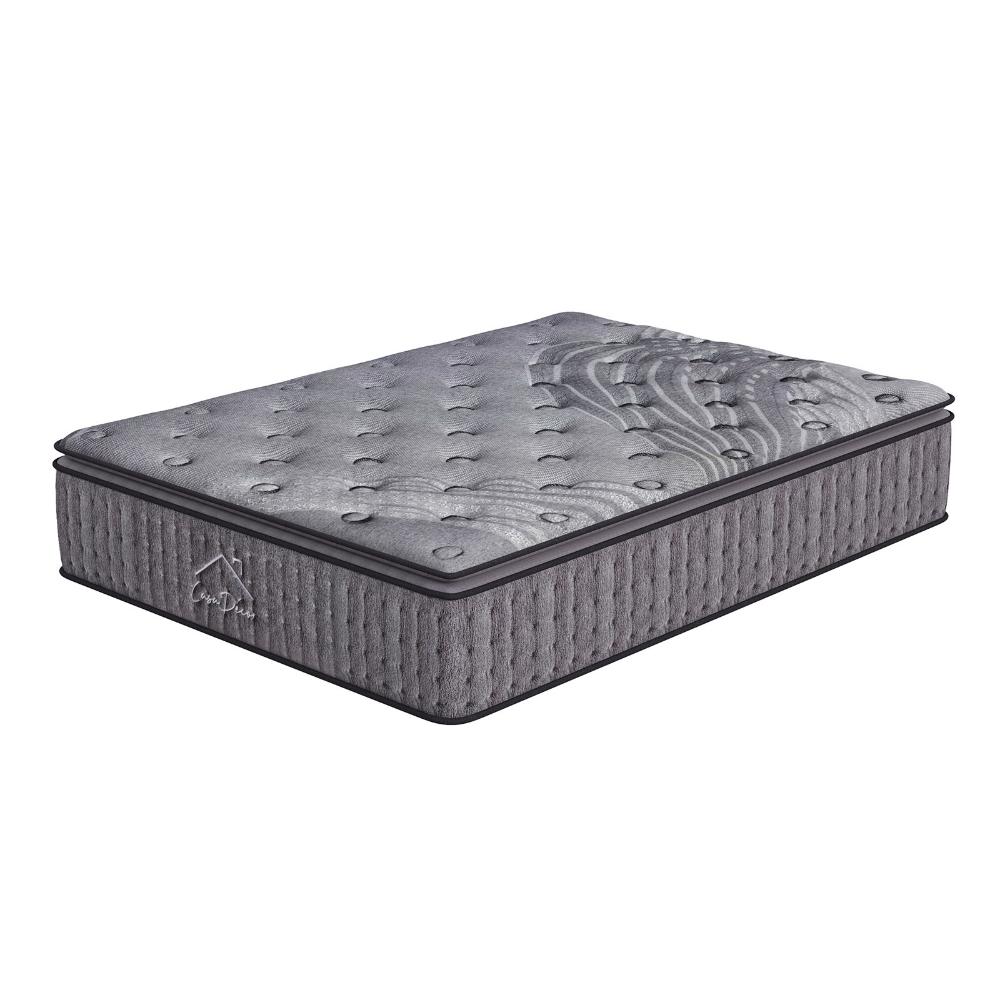 Casa Decor Pillowtop Bamboo Charcoal Pocket Spring  Mattress
