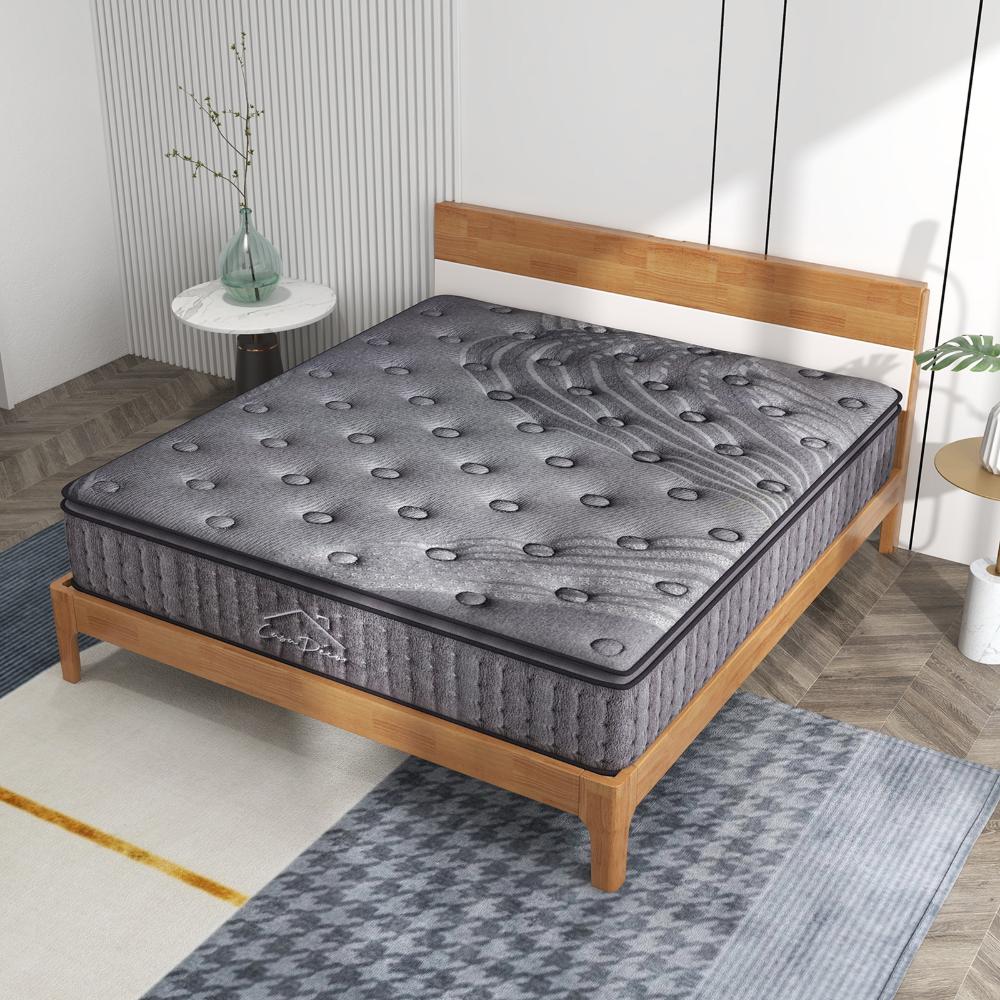 Casa Decor Pillowtop Bamboo Charcoal Pocket Spring  Mattress