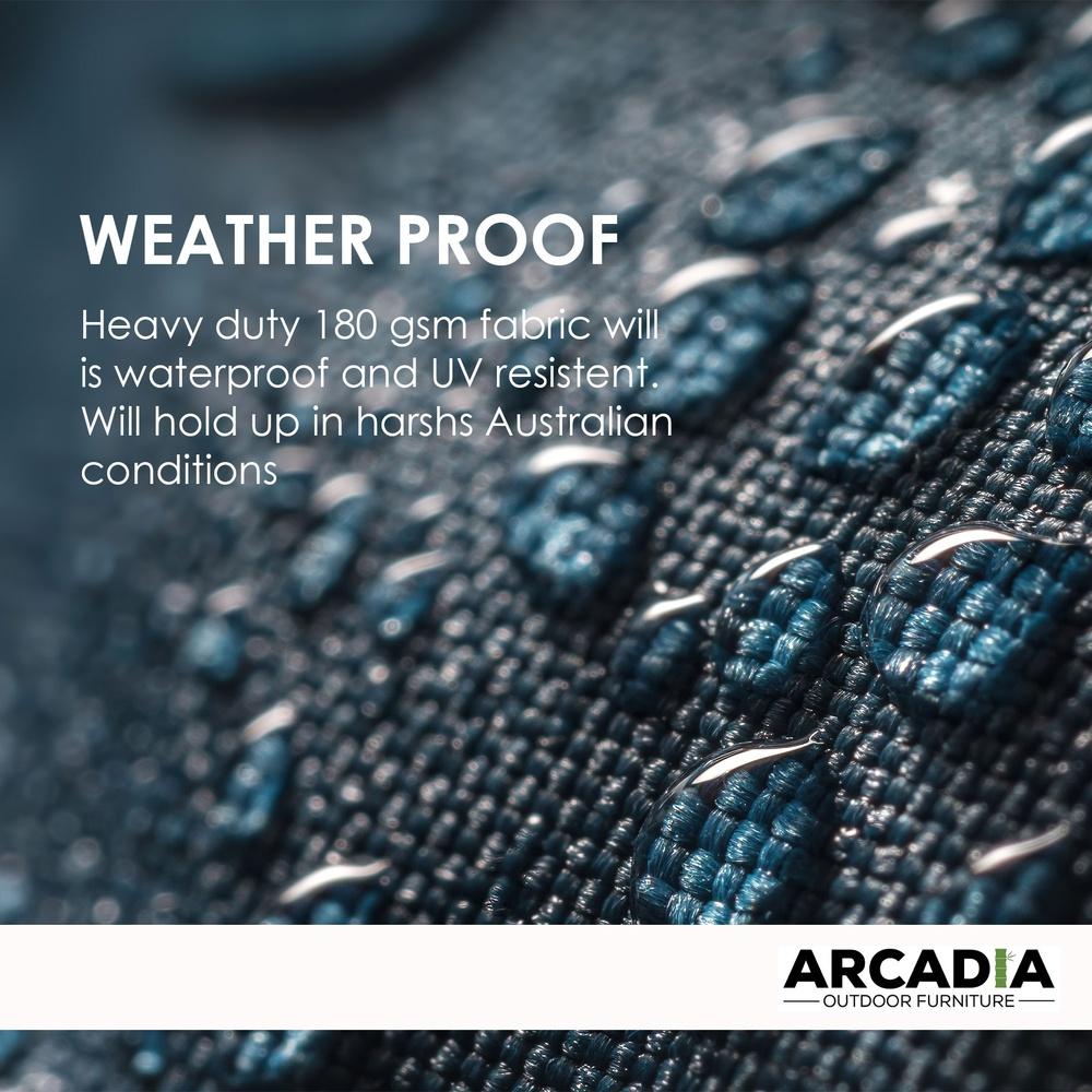 Arcadia Furniture Outdoor Rattan Sunlounge Set